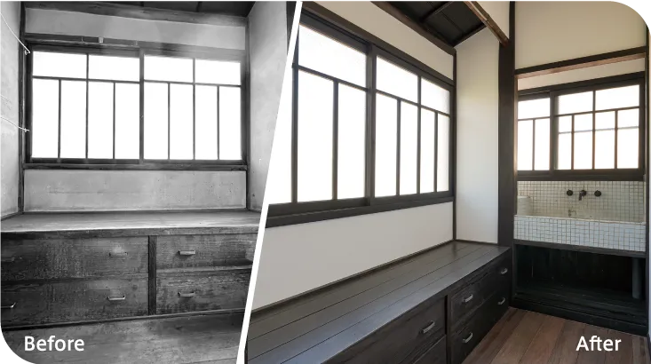 BEFORE AFTER ギャラリー